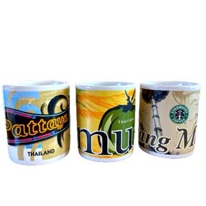 Starbucks Collectors 3 Thailand MUGs